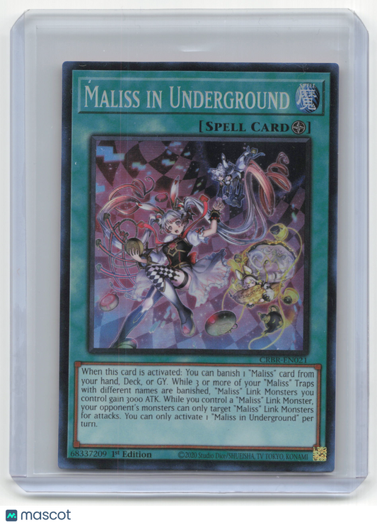 2023 Yu-Gi-Oh! Maliss in Underground Crossover Breaker #CRBR-EN021 CR
