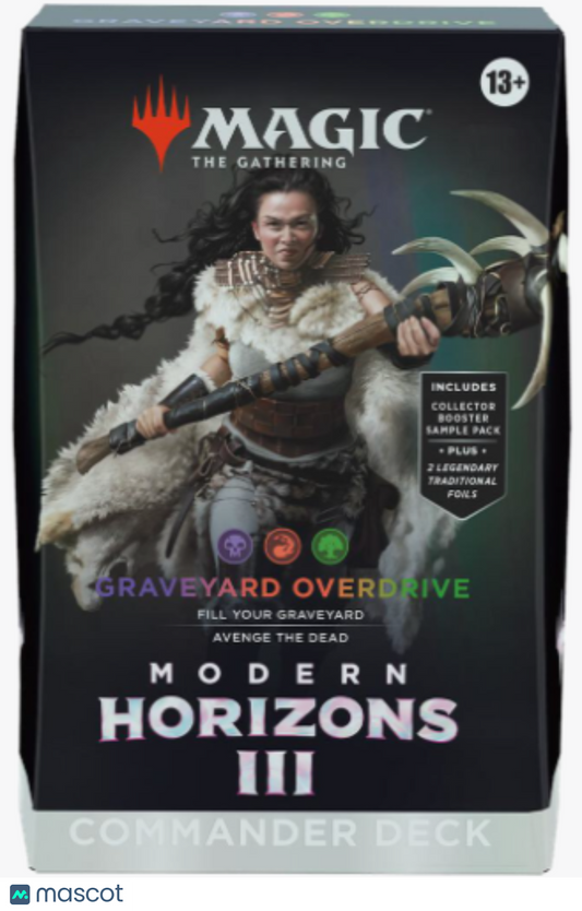 2024 Magic The Gathering Modern Horizon 3 Graveyard Overdrive Commander Deck