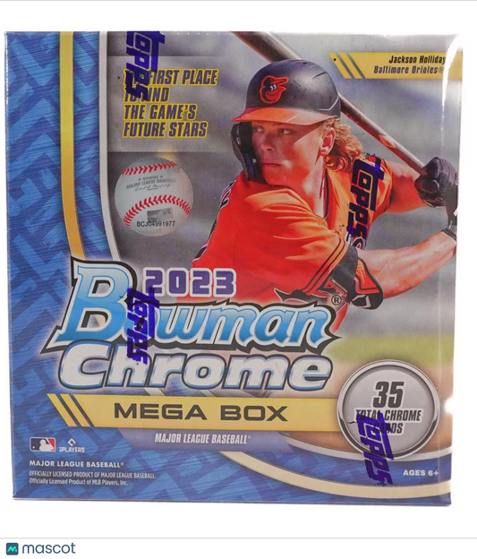 2023 Bowman Chrome Baseball Mega Box