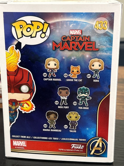 Funko Captain Marvel: Captain Marvel #433 (Okay) Target Exclusive, GITD