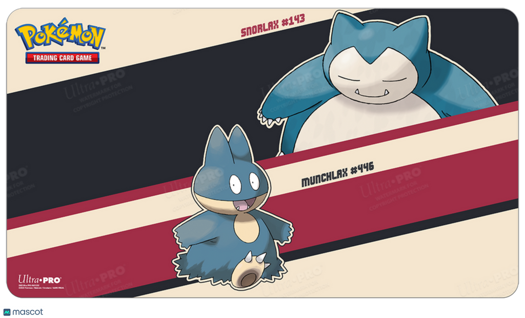 2025 Ultra PRO | Pokemon Snorlax and Muchlax Playmat