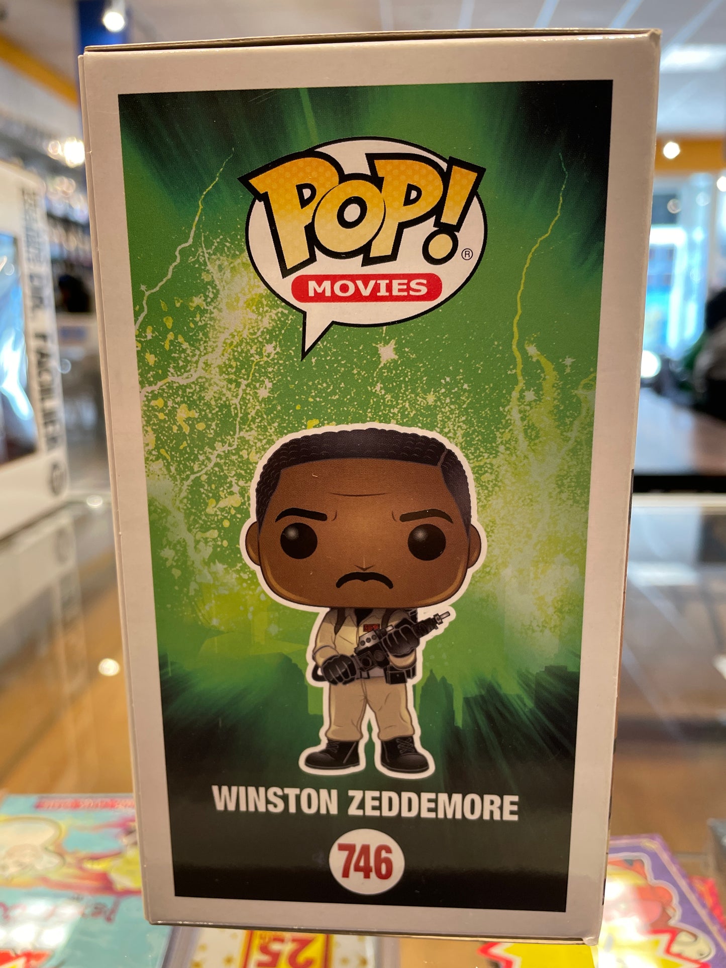 Funko Ghostbusters 35 Winston Zeddemore #746  (Good)
