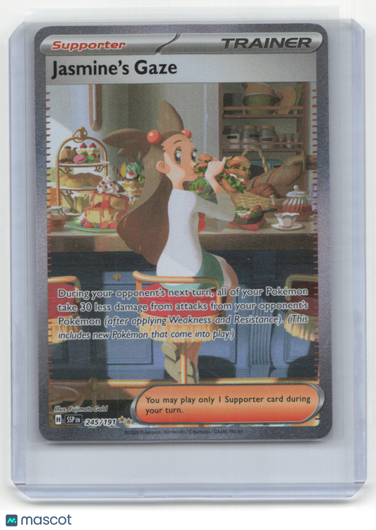 2024 Pokemon Jasmine's Gaze Surging Sparks #245/191