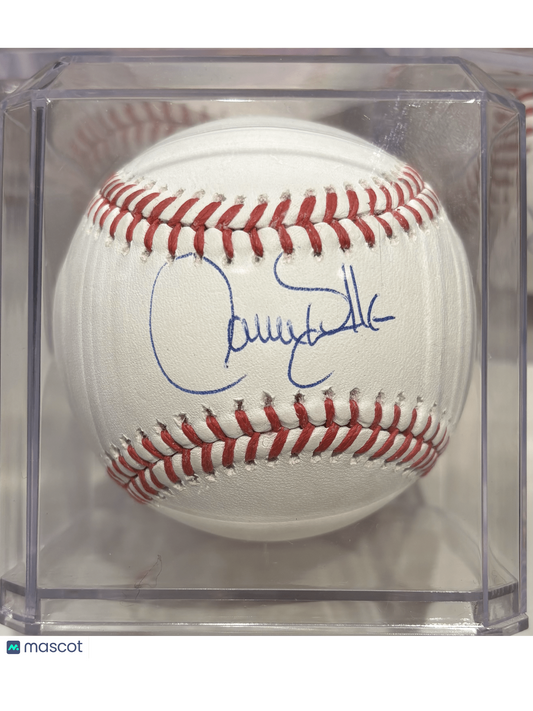 Larry Walker Colorado Rockies Signed Baseball Ball