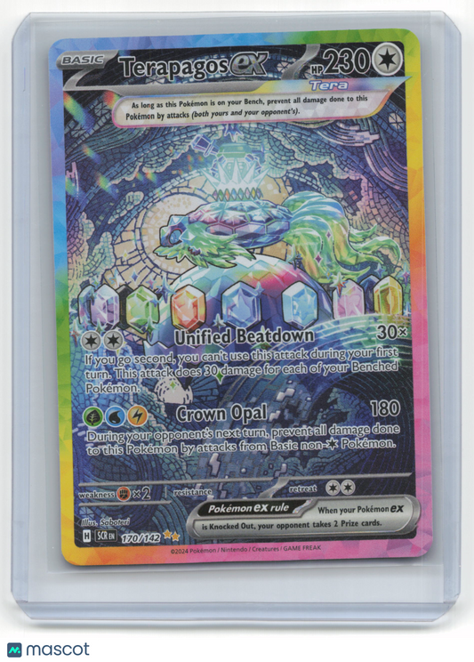 2024 Pokemon Terapagos EX Stellar Crown #170/142