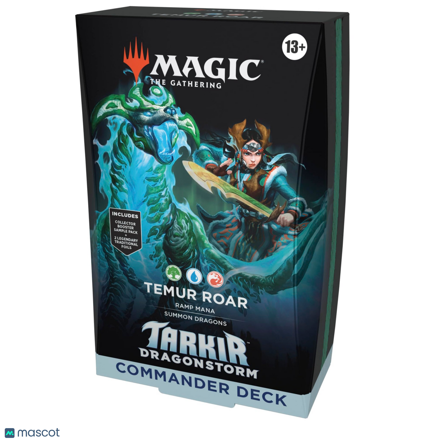 2025 Magic: The Gathering Tarkir: Dragonstorm Temur Roar Commander Deck
