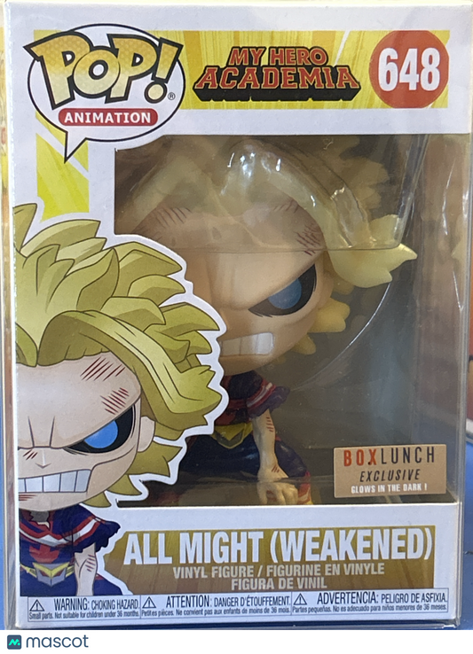 Funko All Might (Weakened) Very Good Box Lunch