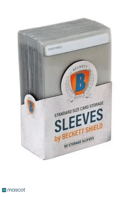 2020 Beckett Graded Semi-Rigids Sleeves (50 ct) Sealed Box - Papa Joey's Collectibles