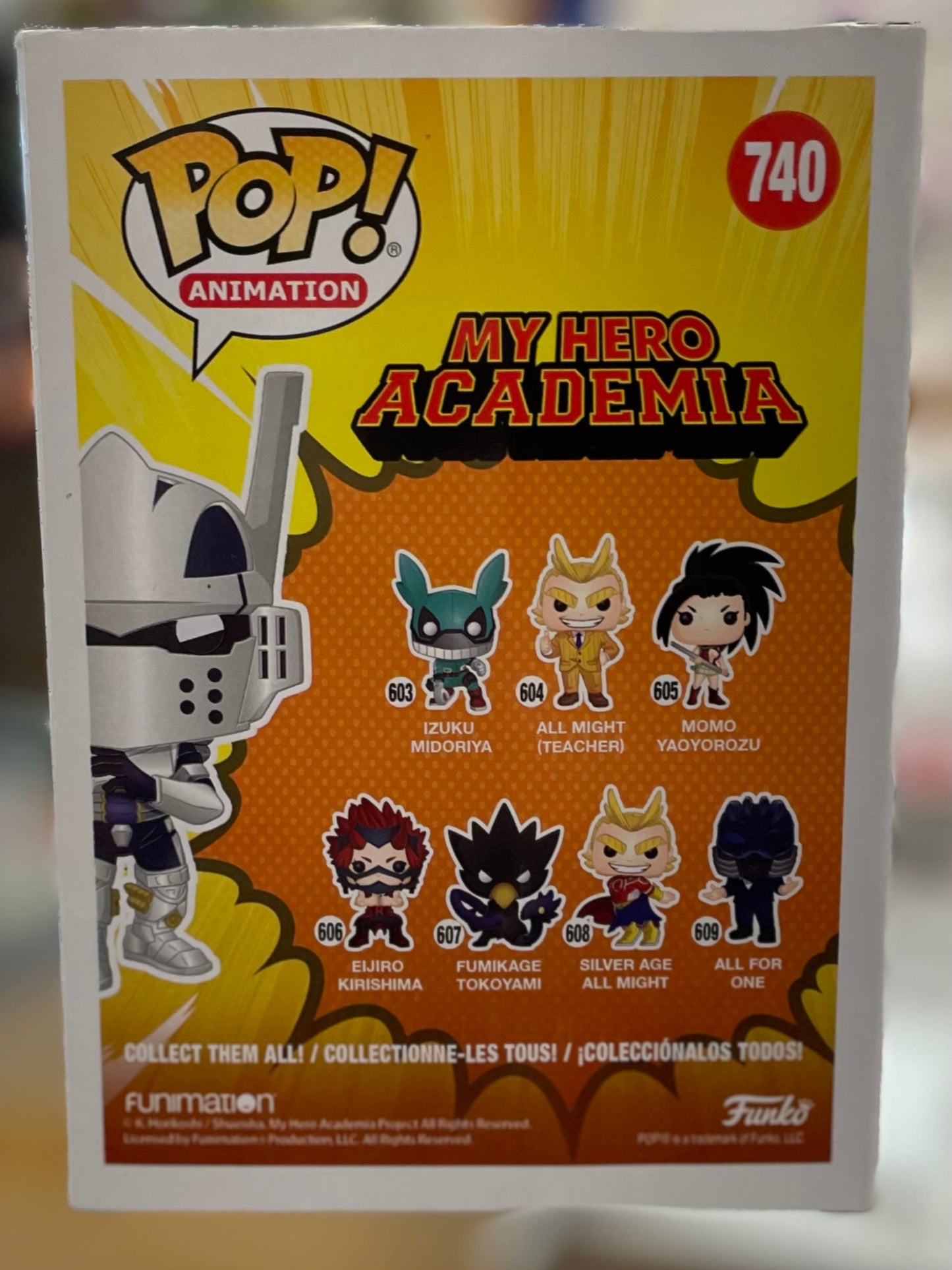 Funko My Hero Academia Tenya Iida #740 Good GameStop Exclusive
