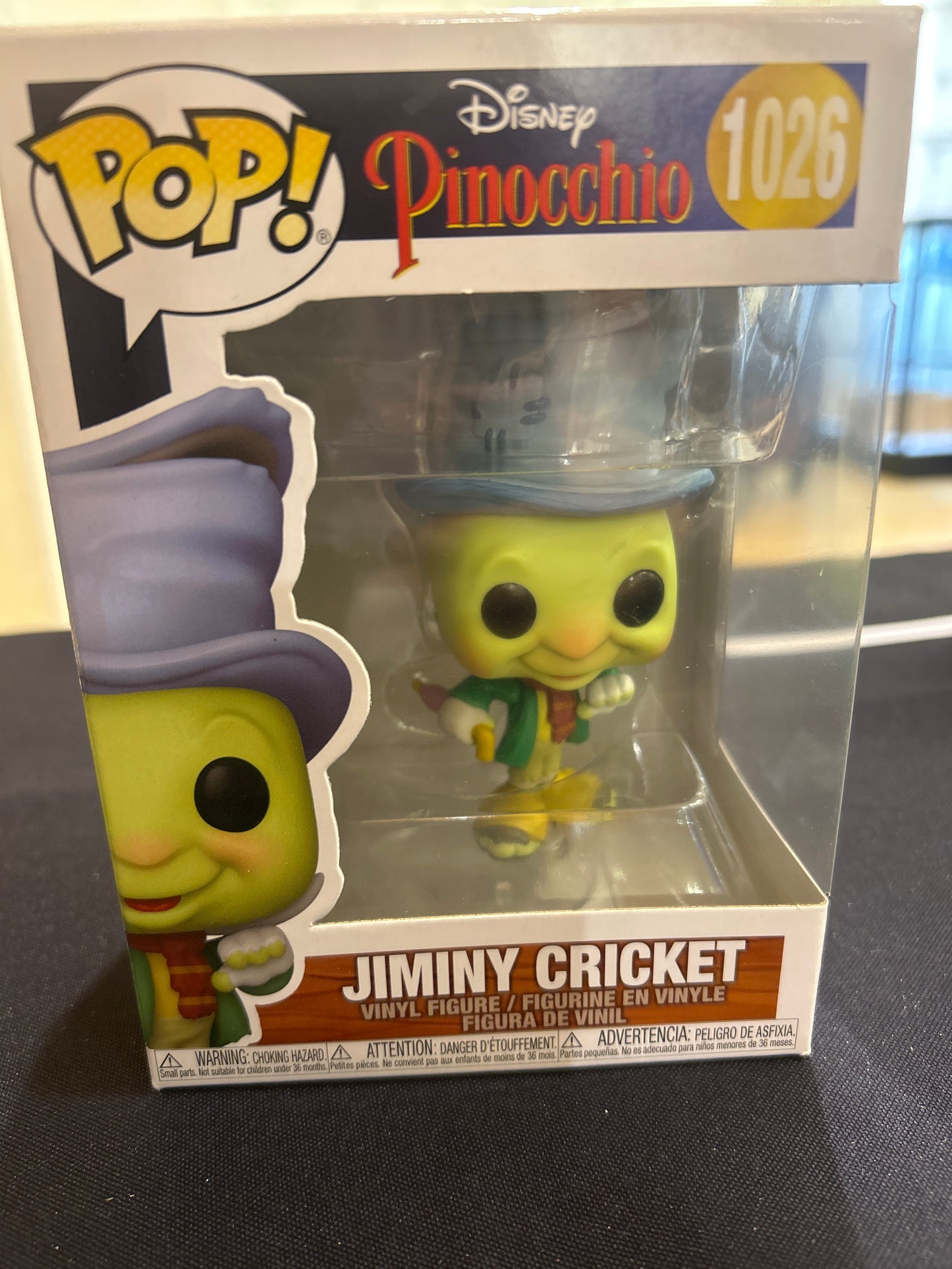 POP! Disney 1026 Pinocchio Jiminy Cricket