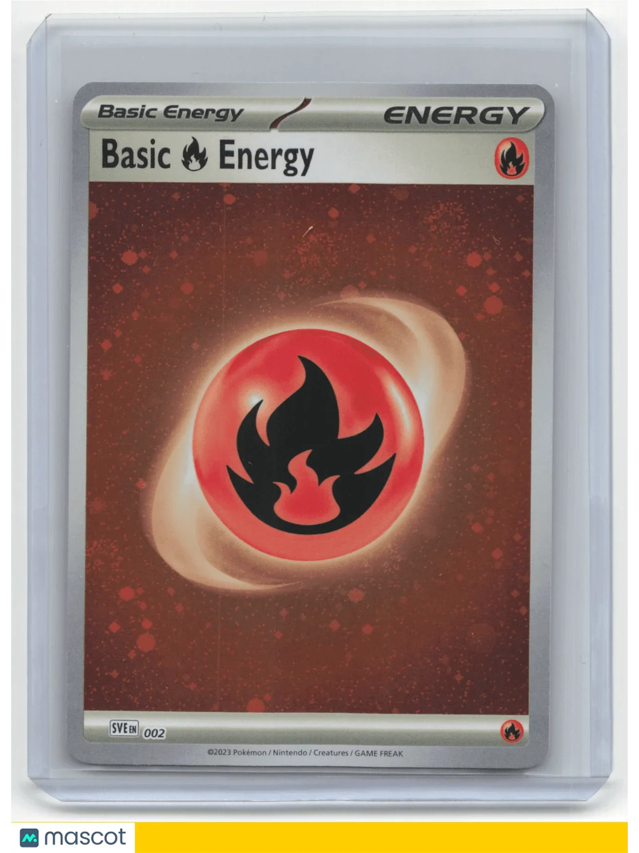 2023 Pokemon Fire Energy (4 Swirls) Scarlet & Violet #002 - Papa Joey's Collectibles