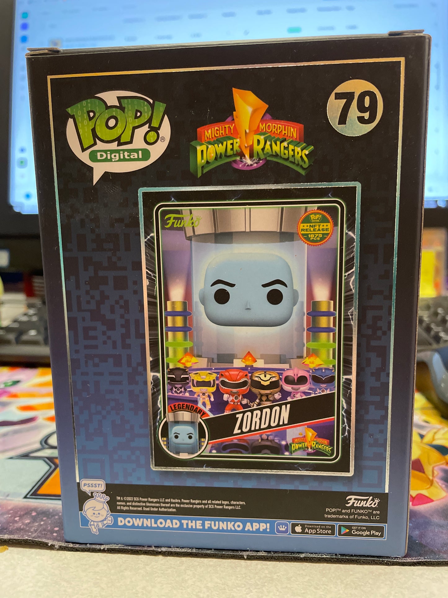 Funko Mighty Morphin Power Rangers: Zordon #79 (Very Good) NFT Release 1875