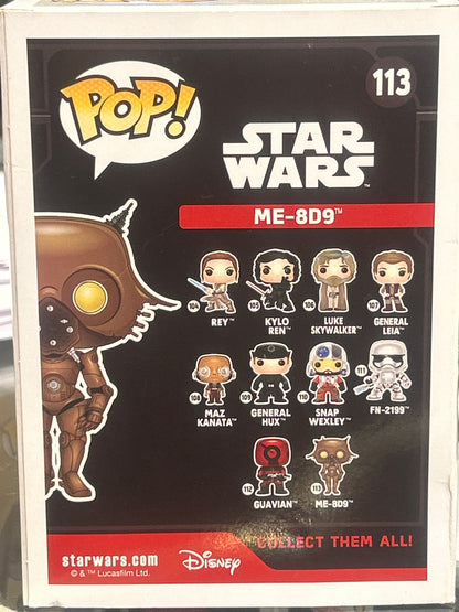 Funko Star Wars: ME-8D9 #113 (Damaged)