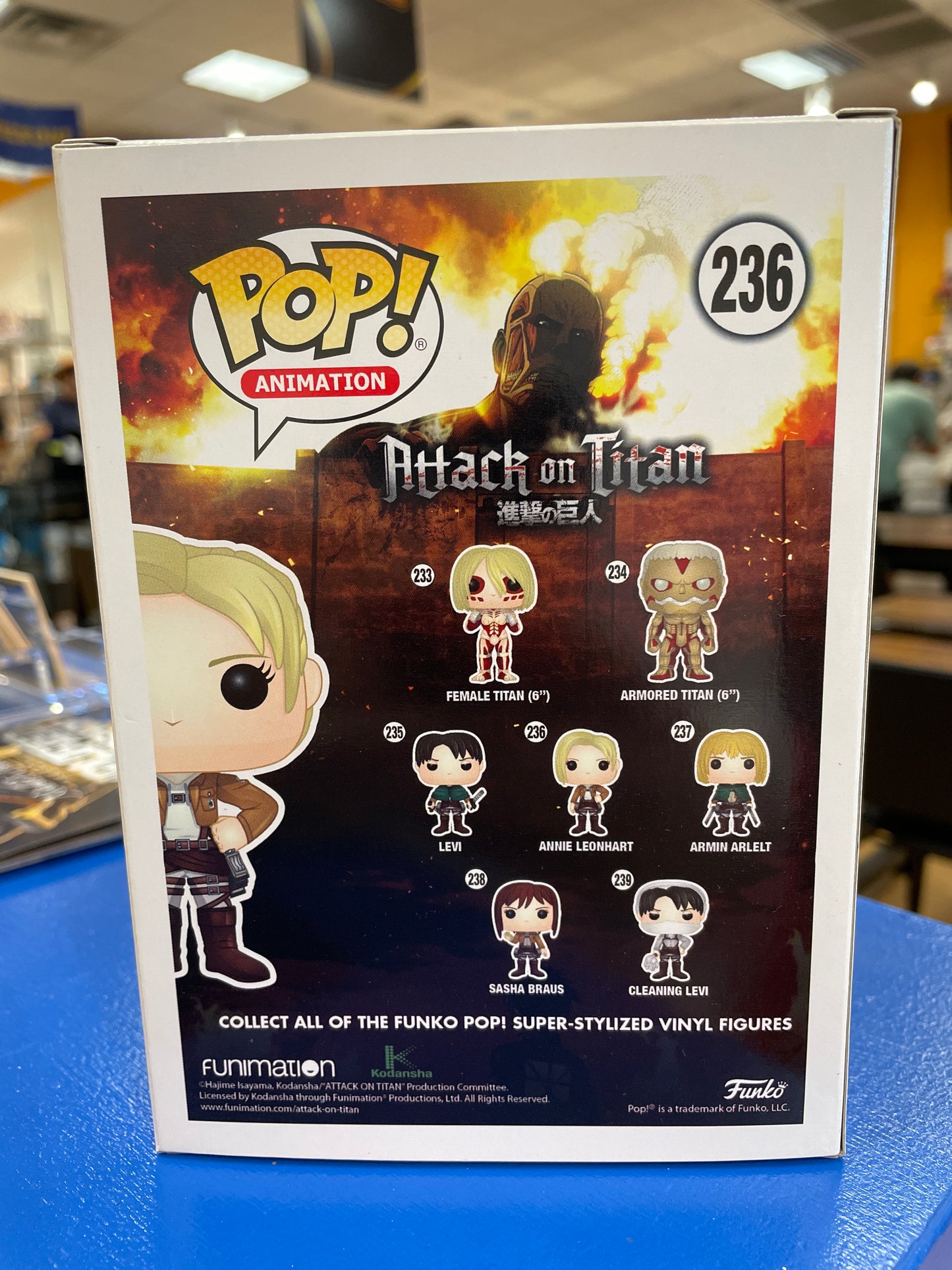 Funko Attack on Titan: Annie Leonhart #236 (Very Good)