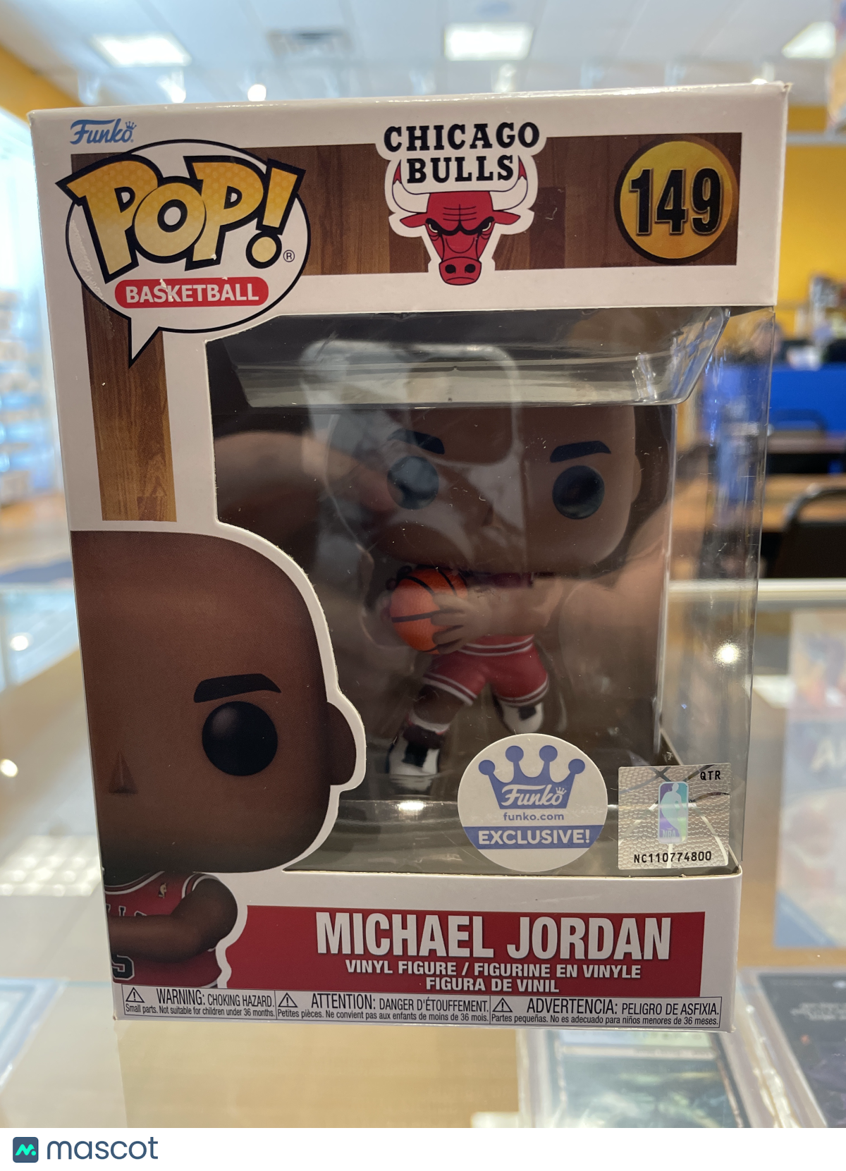 Funko NBA: Chicago Bulls Michael Jordan #149 (Very Good) - Papa Joey's Collectibles