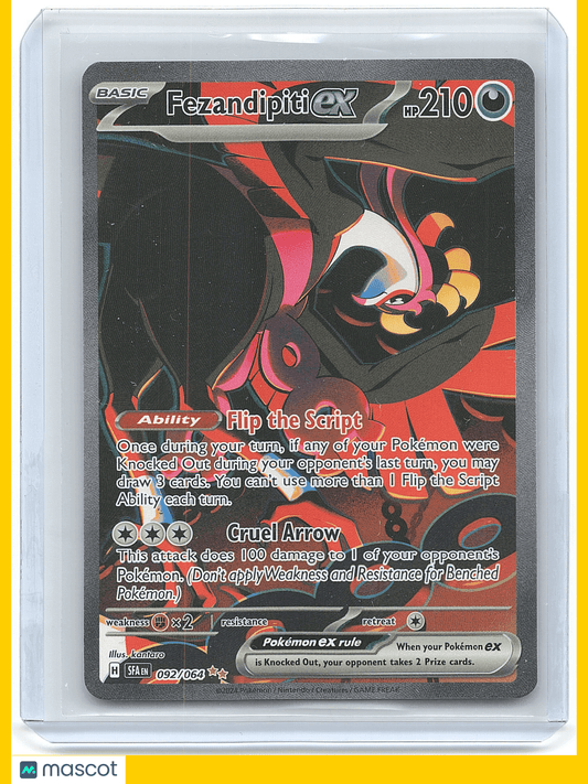Pokemon Fezandipiti 2023 Pokemon #032/064