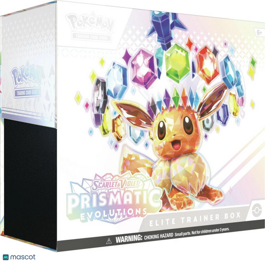 Pokemon Prismatic Evolutions Elite Trainer Box
