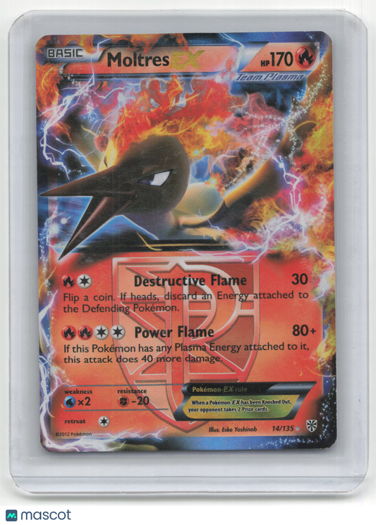 2012 Pokemon Moltres EX Plasma Storm #14/135