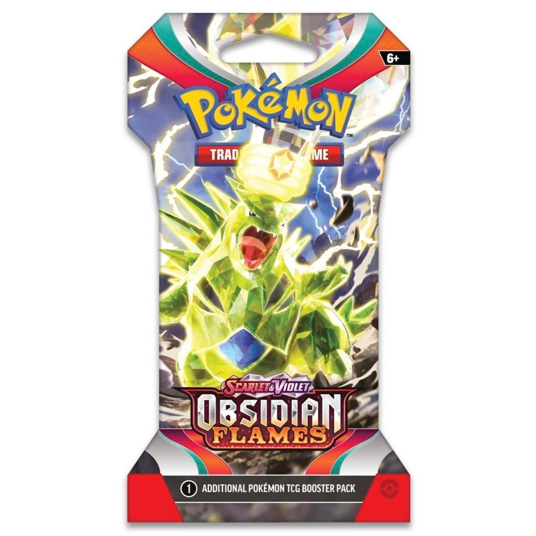 2023 Pokemon Scarlet & Violet Obsidian Flames Sleeved Booster Pack