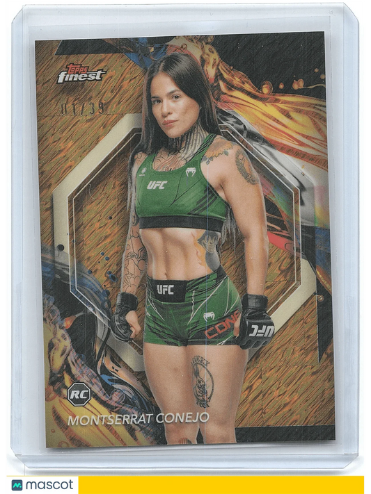 2024 Topps Finest Mixed Martial Arts Montserrat Conejo RC #113 - Papa Joey's Collectibles