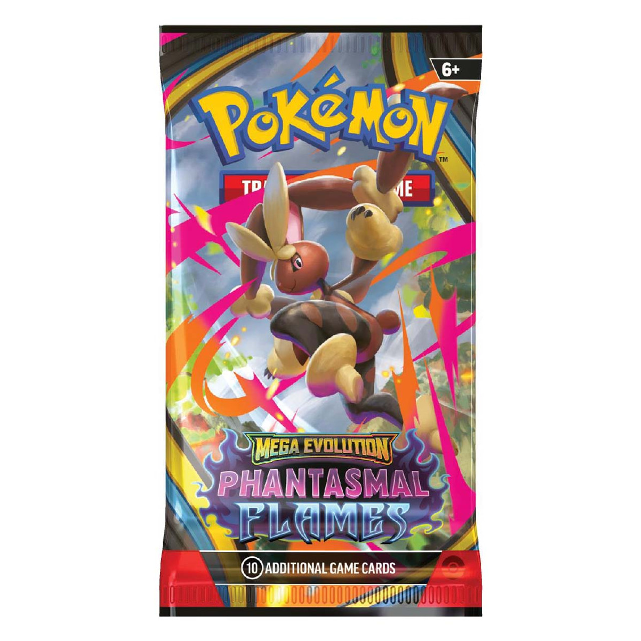 2025 Pokemon Mega Evolution Phantasmal Flames Booster Pack