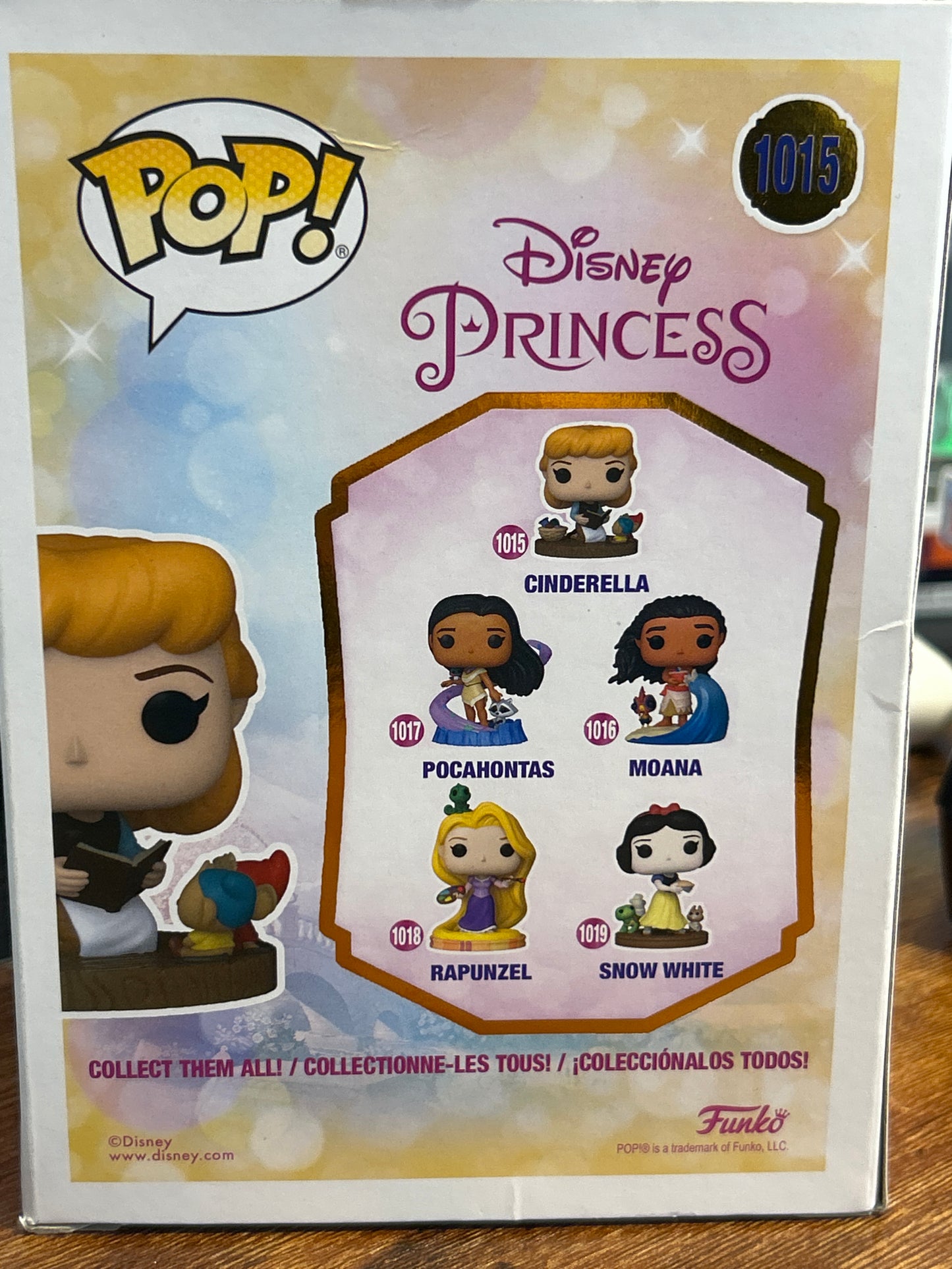 Funko Disney Ultimate Princess Collection Cinderella #1015  (Good)
