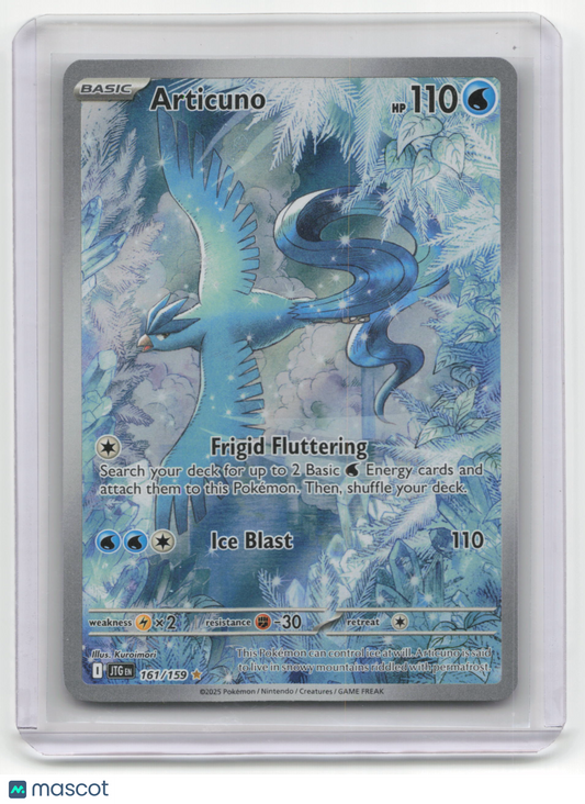 2025 Pokemon TCG Articuno Journey Together #161/159