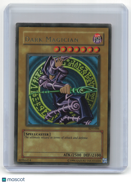 2002 Yu-Gi-Oh! Dark Magician Starter Deck Yugi #SDY-006 Damaged UR