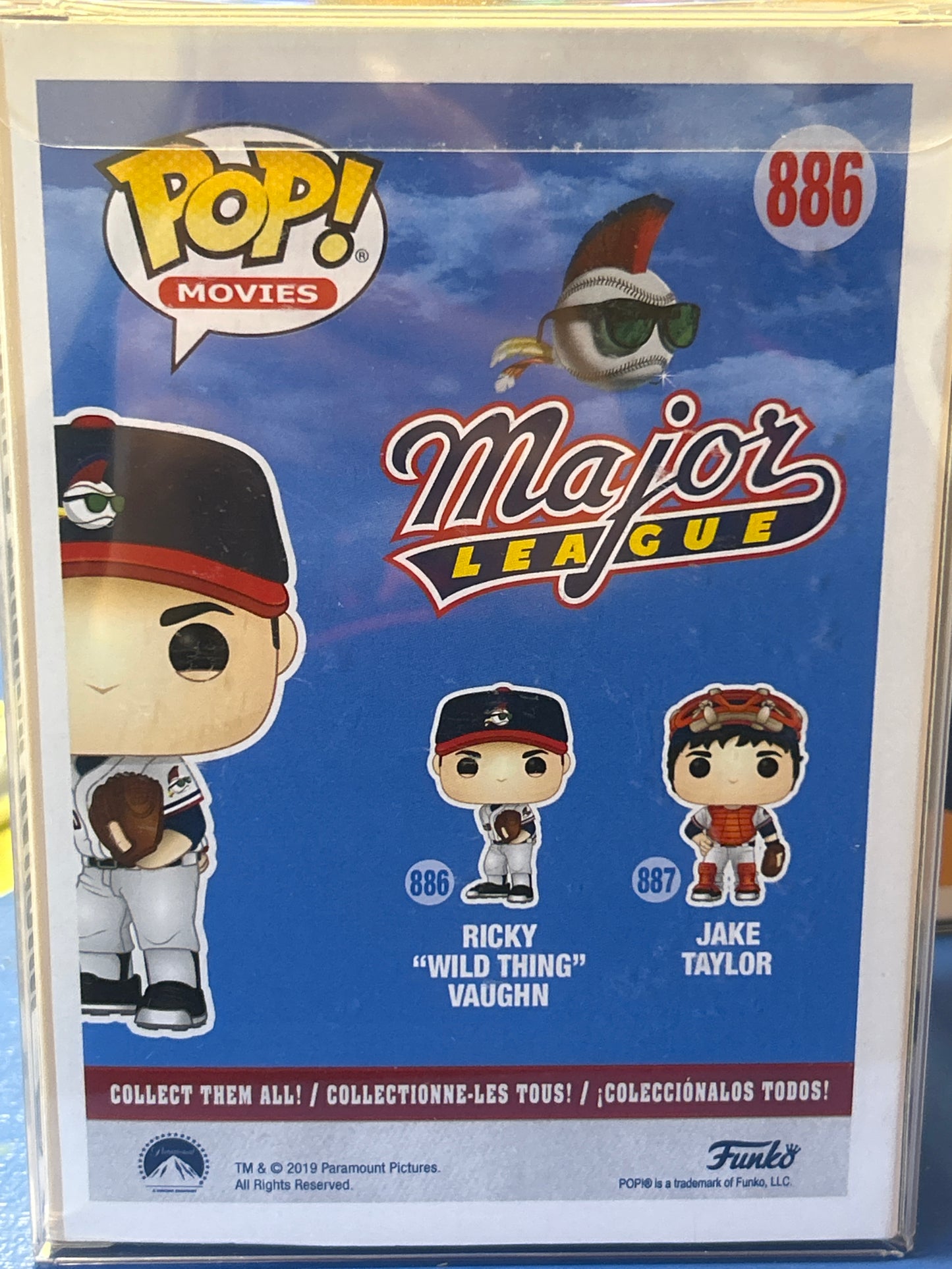Funko Ricky "Wild Thing" Vaughn Major League Good Chase