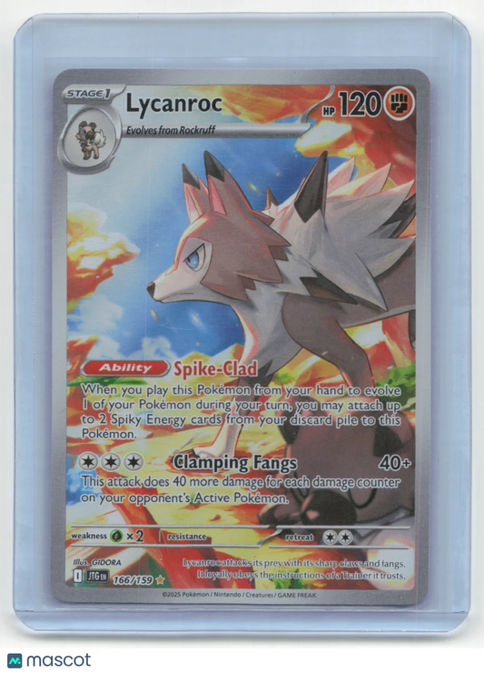 2025 Pokemon TCG Lycanroc Journey Together #166/159 - Papa Joey's Collectibles