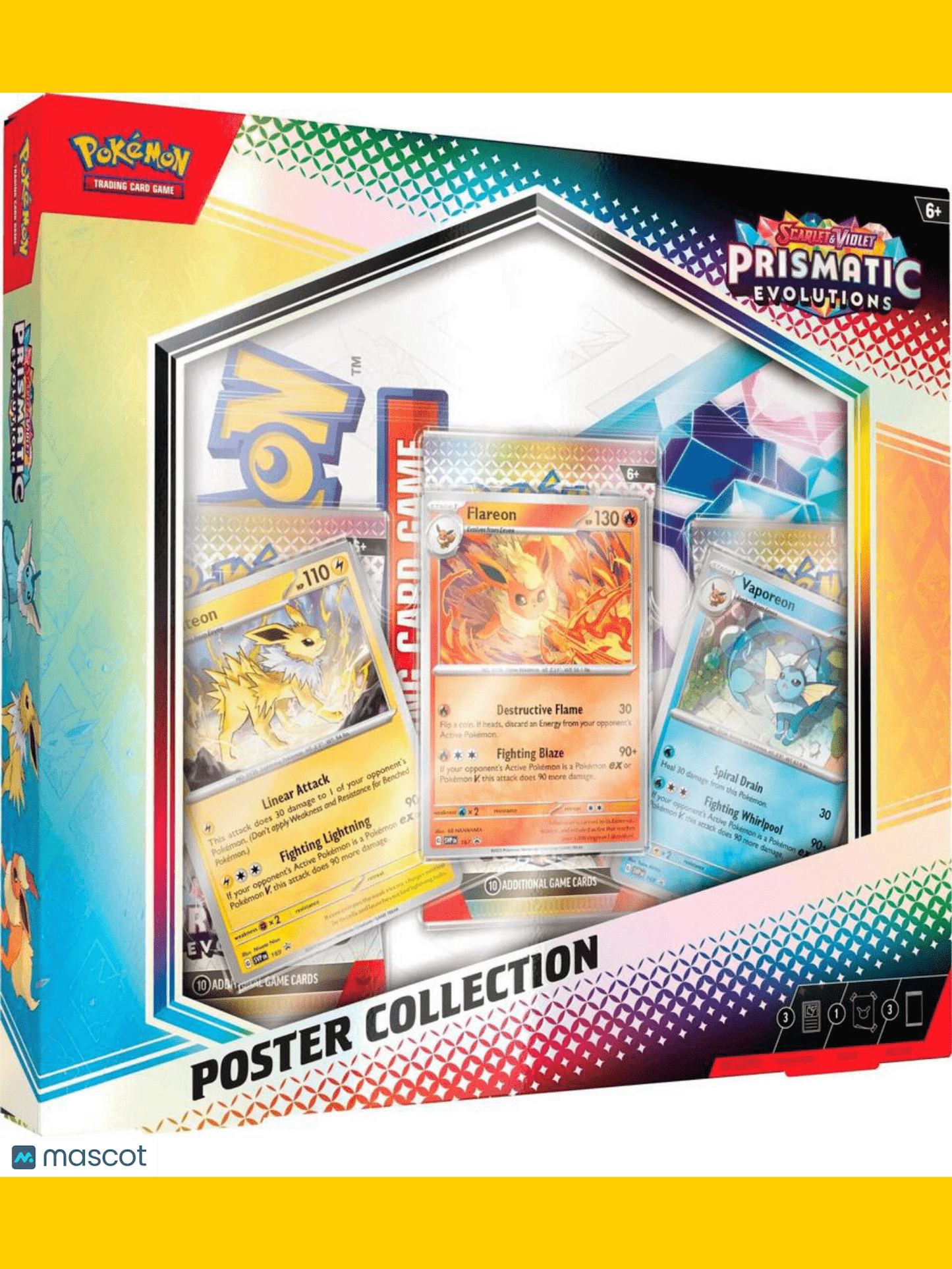 Pokemon Prismatic Evolution Poster Box