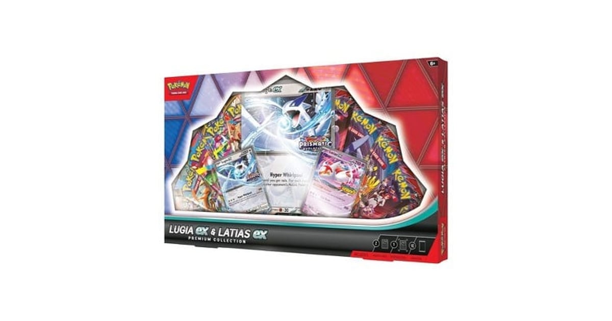 2025 Pokemon Lugia EX & Latias EX Premium Collection