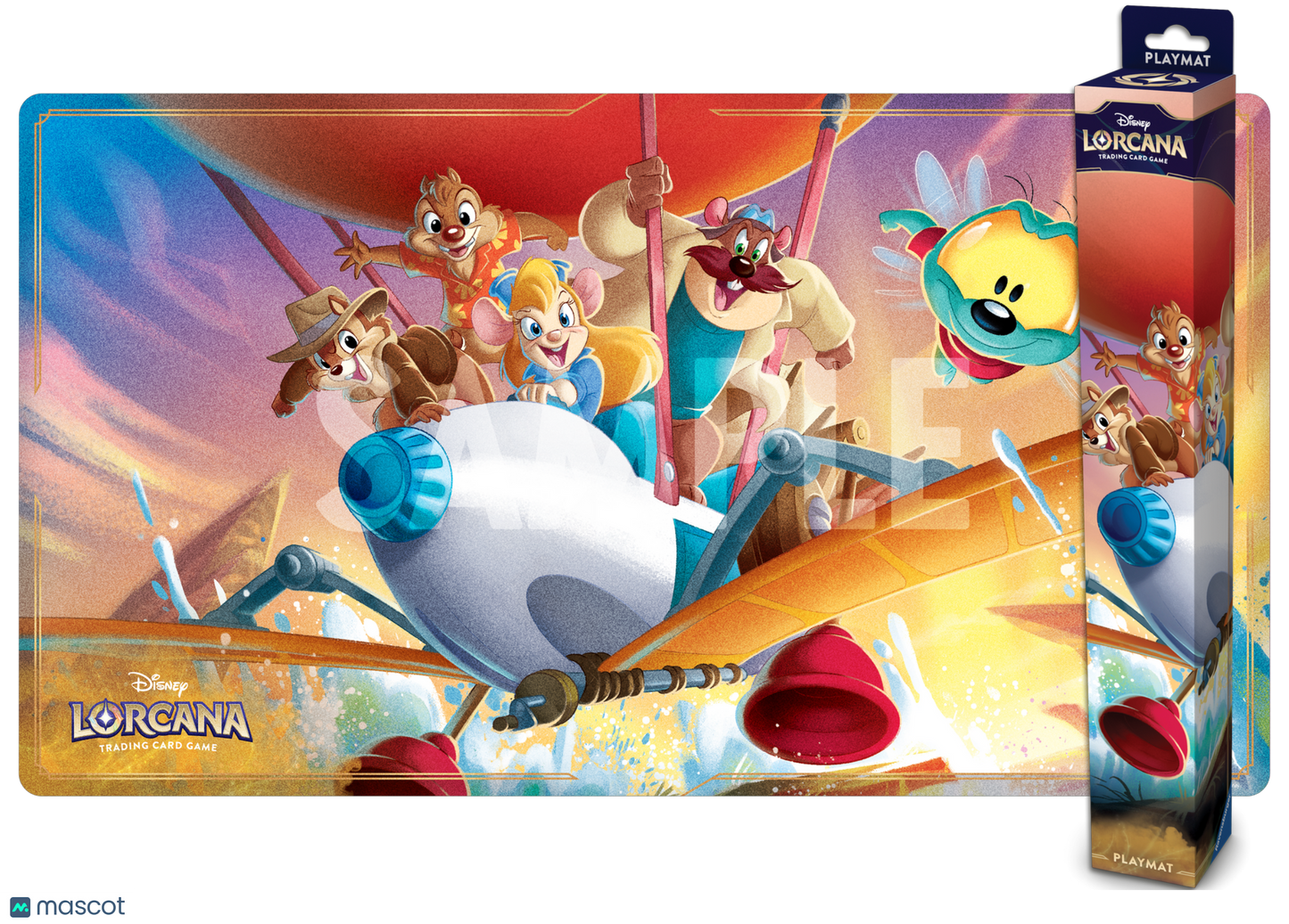 2025 Disney Lorcana TCG Rescue Rangers "Away!" Playmat