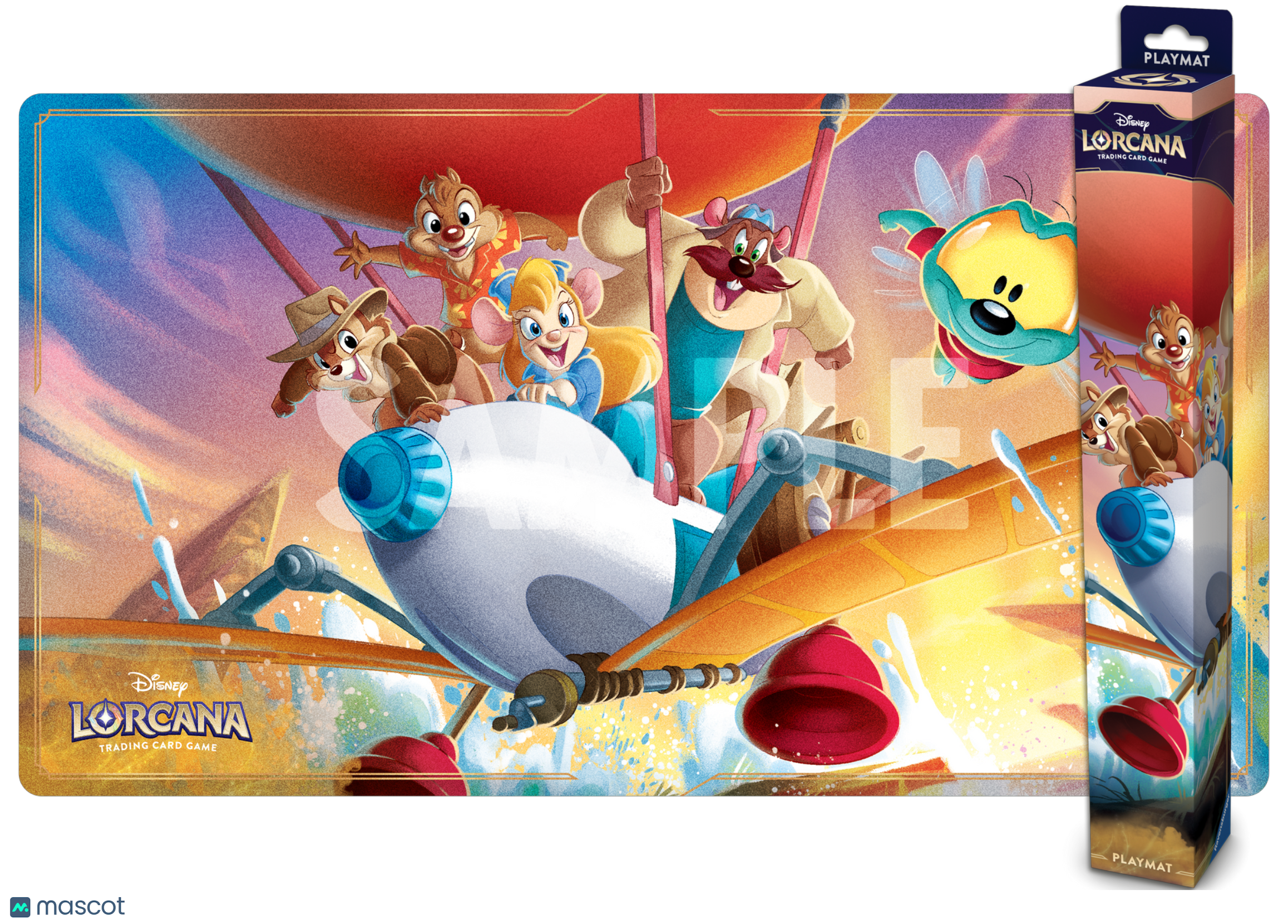 2025 Disney Lorcana TCG Rescue Rangers "Away!" Playmat