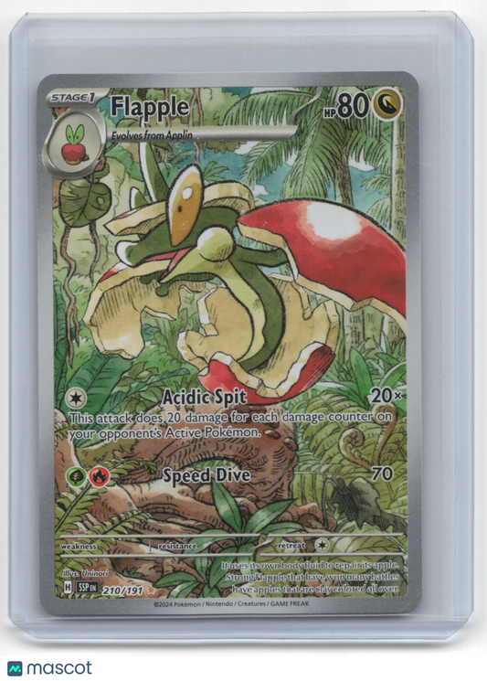 2024 Pokemon Flapple Surging Sparks #210/191