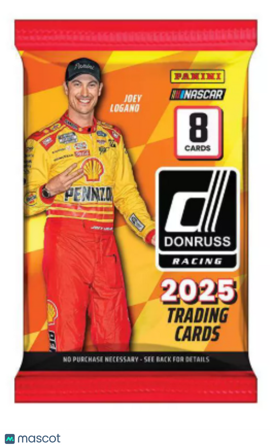 2025 Panini Donruss Racing Mega Hobby Pack