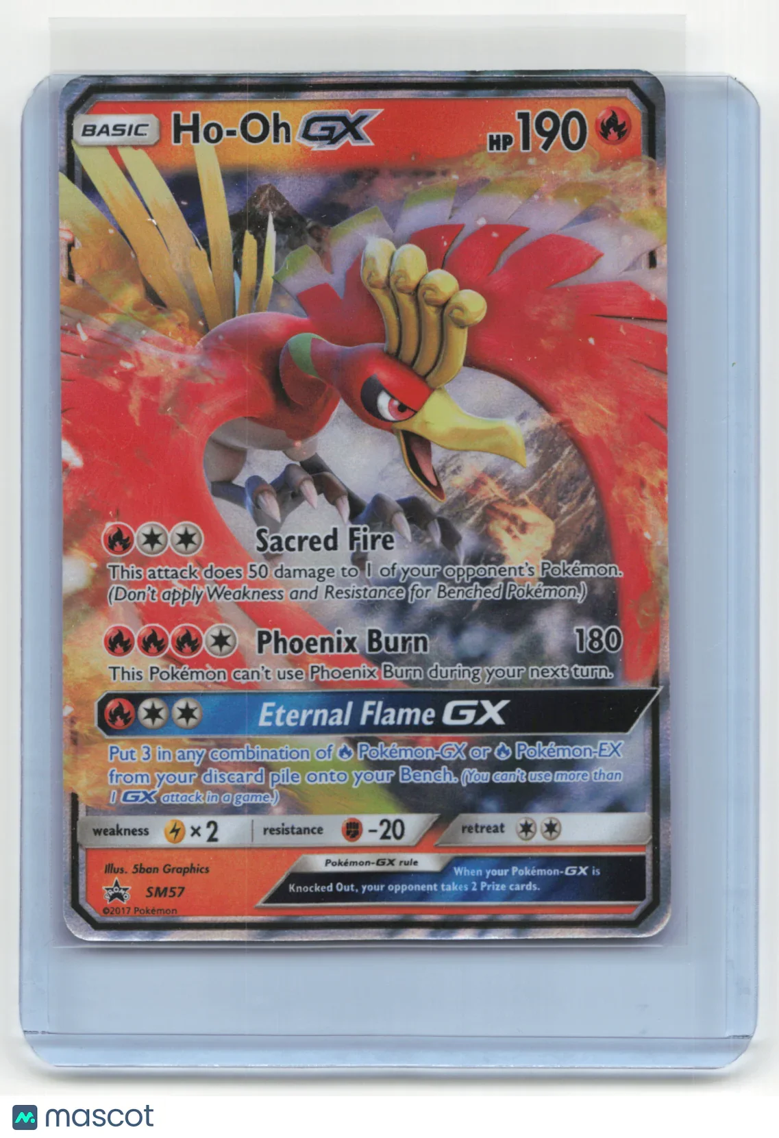 2017 Pokemon TCG Ho-Oh GX SM Black Star Promos #SM57 - Papa Joey's Collectibles
