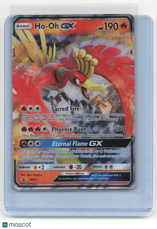 2017 Pokemon TCG Ho-Oh GX SM Black Star Promos #SM57 - Papa Joey's Collectibles