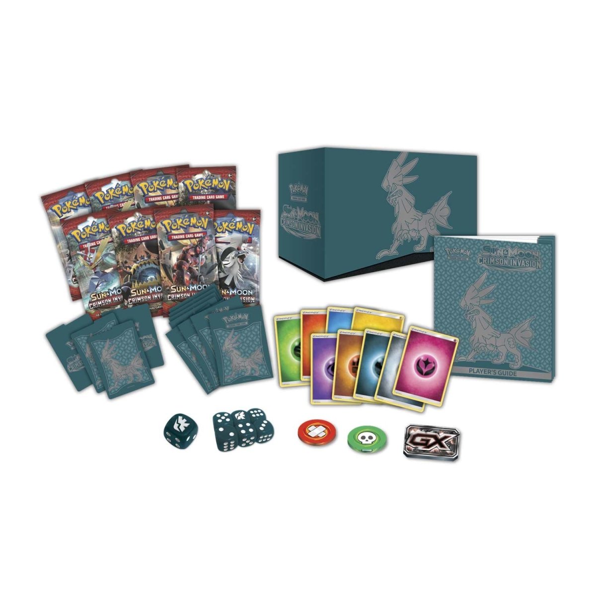 2017 Pokemon Sun & Moon Crimson Invasion Elite Trainer Box