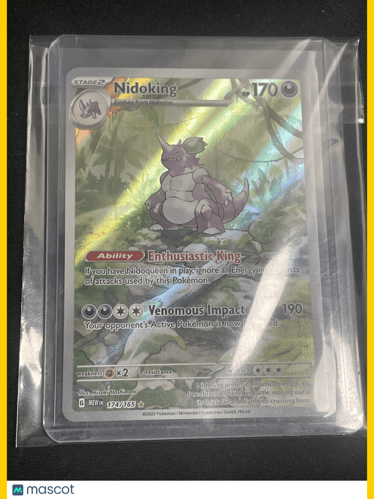 2023 Pokémon TCG Nidoking #174/165