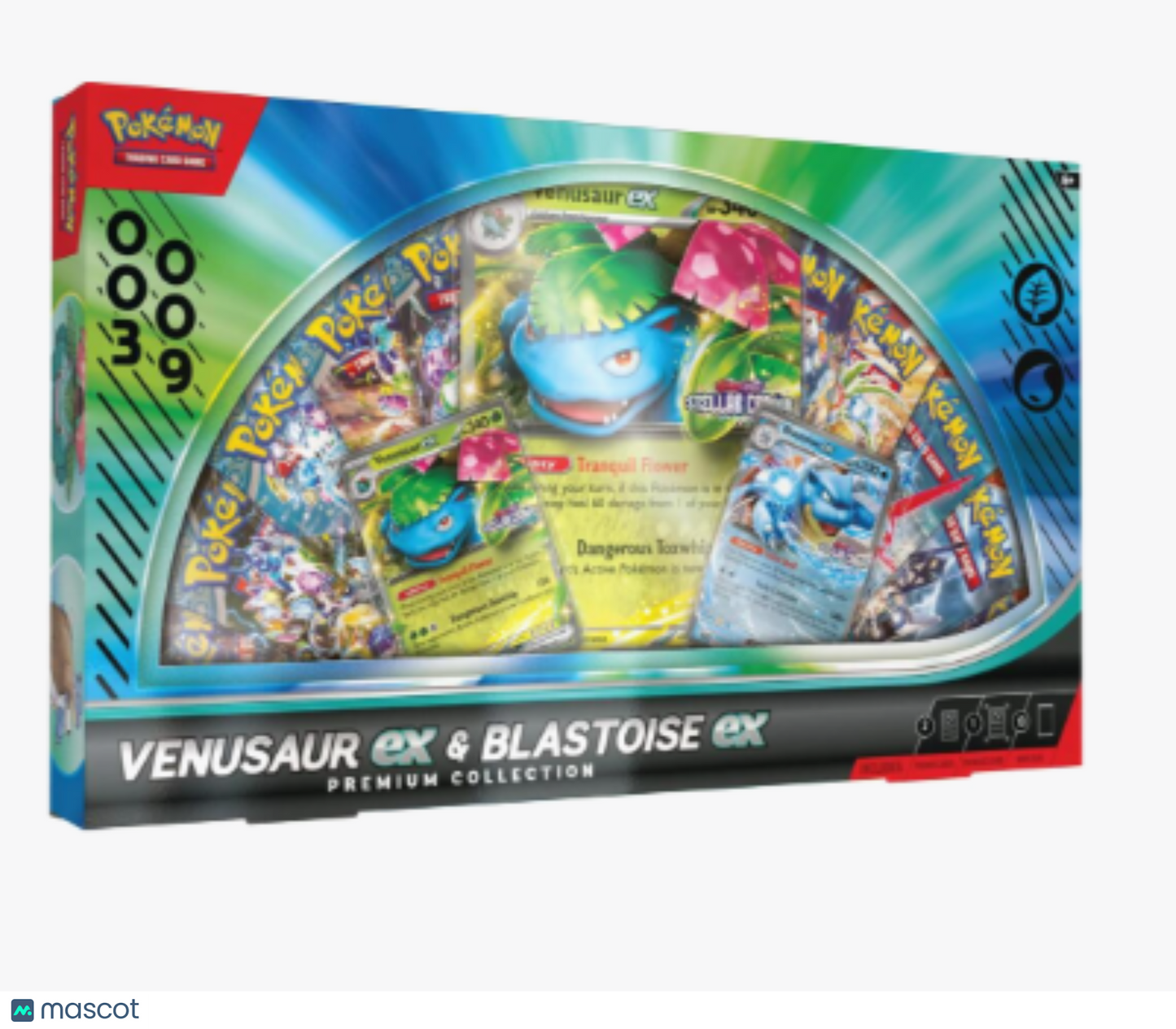 2025 Pokemon Scarlet & Violet Venusaur & Blastoise Premium Collection Box