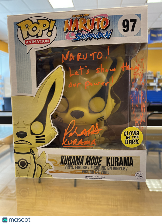 Funko Naruto Shippuden “Kurama Mode” Kurama #97(G) GITD Paul St. Peter Auto GCOA