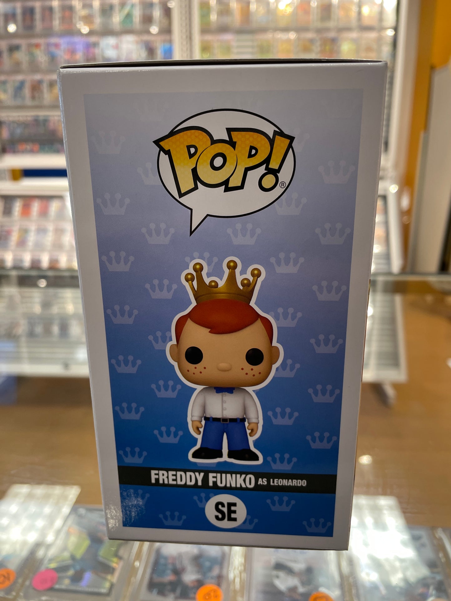 Funko Freddy Funko as Leonardo #SE (VG)Fundays Online Excl. '25, Metallic 500PCS