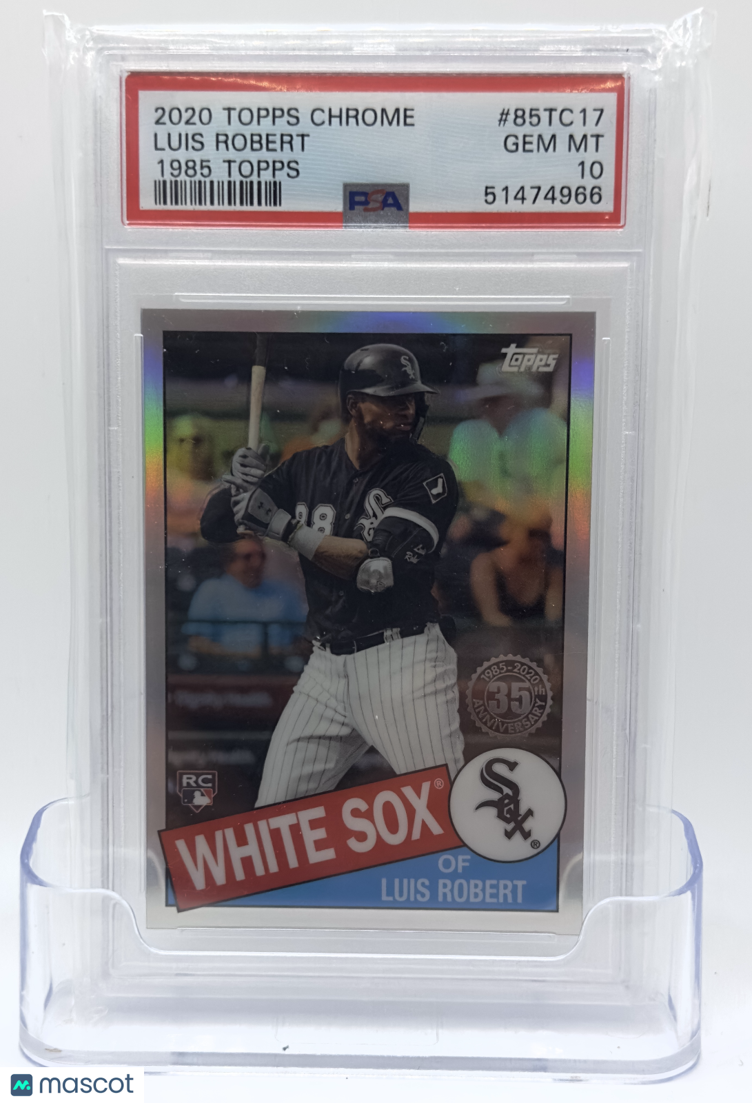 2020 Topps Chrome 1985 Topps Baseball—Luis Robert #85TC17 —PSA 10