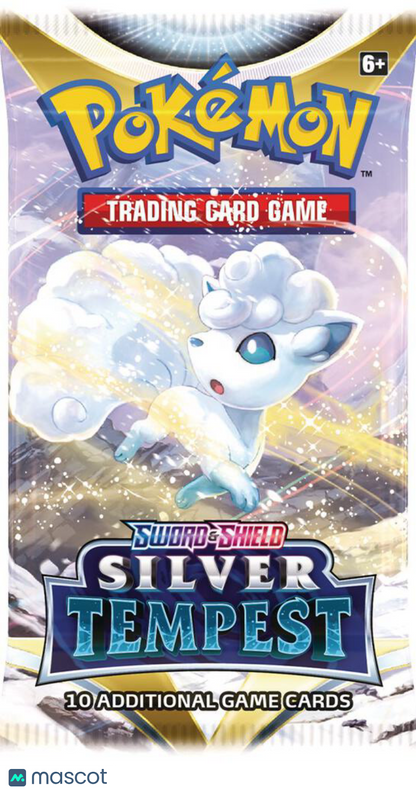2022 Pokemon Sword & Shield Silver Tempest Booster Pack - Papa Joey's Collectibles