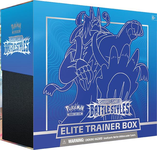 2021 Pokemon Sword & Shield Battle Styles (Rapid Strike Blue) Elite Trainer Box
