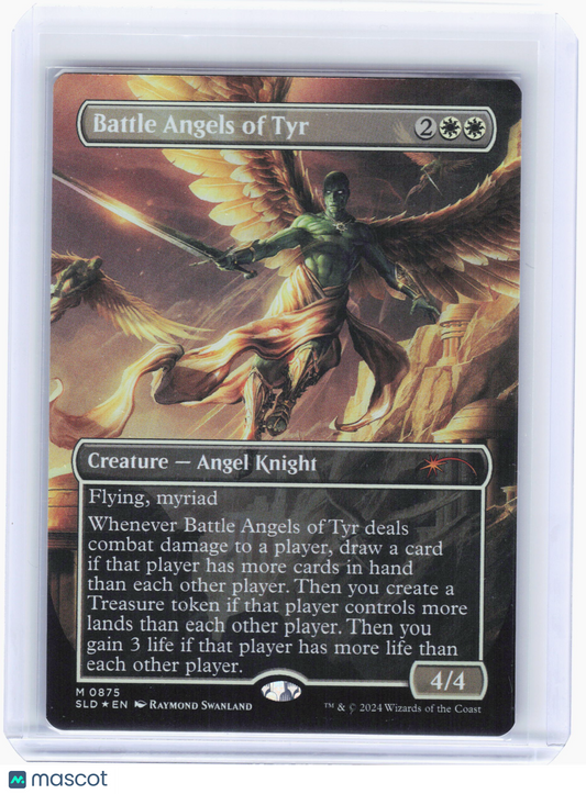 2024 Magic: The Gathering—Battle Angels of Tyr #875 SLD—Mythic Foil (Borderless)