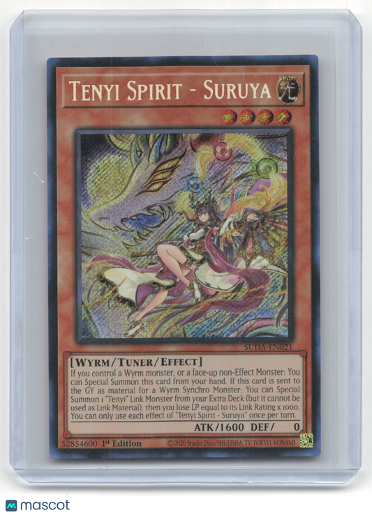 2025 Yu-Gi-Oh! Tenyi Spirit - Suruya Supreme Darkness #SUDA-EN021 SCR