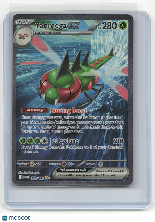 2025 Pokemon Yanmega EX Destined Rivals #228/182