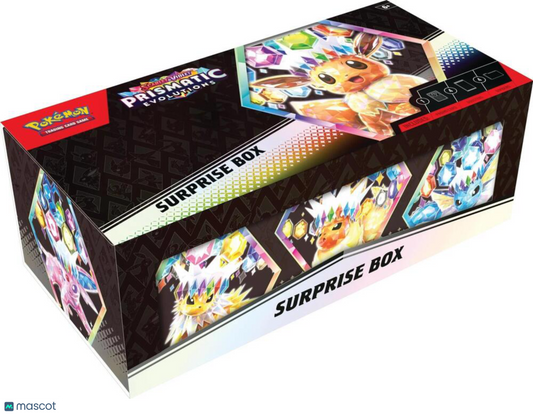 2025 Pokemon Scarlet & Violet Prismatic Evolutions Surprise Box
